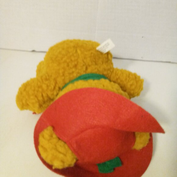 Vintage 1987 Muppet Babies Fozzie Bear Christmas Plush 9" - Picture 6 of 10